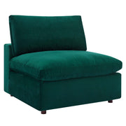 Modway EEI-4822 Commix Down Filled Overstuffed Velvet 5-Piece Sectional Sofa