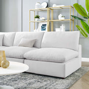 Modway EEI-4822 Commix Down Filled Overstuffed Velvet 5-Piece Sectional Sofa