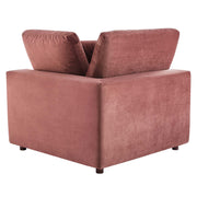 Modway EEI-4823 Commix Down Filled Overstuffed Velvet 5-Piece Sectional Sofa