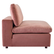 Modway EEI-4823 Commix Down Filled Overstuffed Velvet 5-Piece Sectional Sofa