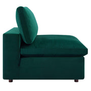 Modway EEI-4824 Commix Down Filled Overstuffed Velvet 6-Piece Sectional Sofa