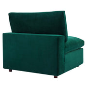 Modway EEI-4824 Commix Down Filled Overstuffed Velvet 6-Piece Sectional Sofa