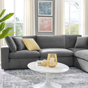 Modway EEI-4824 Commix Down Filled Overstuffed Velvet 6-Piece Sectional Sofa