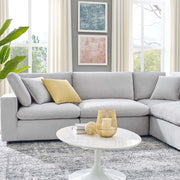 Modway EEI-4824 Commix Down Filled Overstuffed Velvet 6-Piece Sectional Sofa