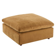 Modway EEI-4825 Commix Down Filled Overstuffed Velvet 7-Piece Sectional Sofa