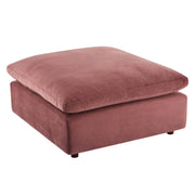 Modway EEI-4825 Commix Down Filled Overstuffed Velvet 7-Piece Sectional Sofa