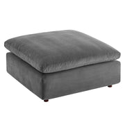 Modway EEI-4825 Commix Down Filled Overstuffed Velvet 7-Piece Sectional Sofa