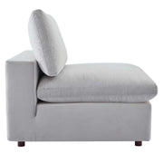 Modway EEI-4825 Commix Down Filled Overstuffed Velvet 7-Piece Sectional Sofa