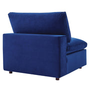 Modway EEI-4825 Commix Down Filled Overstuffed Velvet 7-Piece Sectional Sofa