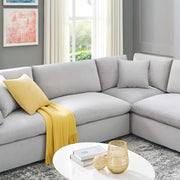 Modway EEI-4826 Commix Down Filled Overstuffed Velvet 8-Piece Sectional Sofa