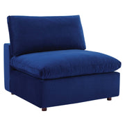 Modway EEI-4826 Commix Down Filled Overstuffed Velvet 8-Piece Sectional Sofa