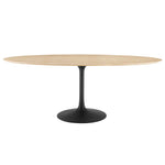 Modway EEI-4888 Lippa 78" Wood Oval Dining Table