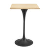Modway EEI-4891 Lippa 28" Square Wood Bar Table