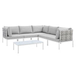 Modway EEI-4926 Harmony Sunbrella Basket Weave Sectional Sofa Set