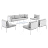 Modway EEI-4940 Harmony 8-Piece Sunbrella Outdoor Patio Sofa Set