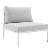 Modway EEI-4942 8-Piece Sunbrella Basket Weave Outdoor Patio Sofa