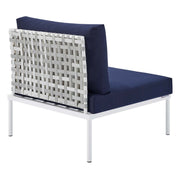 Modway EEI-4942 8-Piece Sunbrella Basket Weave Outdoor Patio Sofa