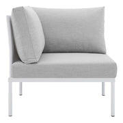 Modway EEI-4944 Harmony 8-Piece Sunbrella Outdoor Patio Sofa
