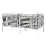 Modway EEI-4946 Harmony 8-Piece Sunbrella Basket Weave Seating Set