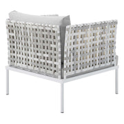 Modway EEI-4946 Harmony 8-Piece Sunbrella Basket Weave Seating Set