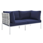 Modway EEI-4946 Harmony 8-Piece Sunbrella Basket Weave Seating Set