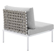 Modway EEI-4947 Harmony 8-Piece Sunbrella Basket Weave Seating Set