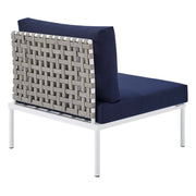 Modway EEI-4947 Harmony 8-Piece Sunbrella Basket Weave Seating Set