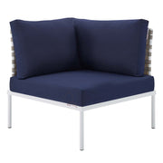 Modway EEI-4947 Harmony 8-Piece Sunbrella Basket Weave Seating Set
