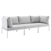 Modway EEI-4967 Harmony Sunbrella Outdoor Patio Aluminum Sofa
