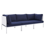 Modway EEI-4967 Harmony Sunbrella Outdoor Patio Aluminum Sofa