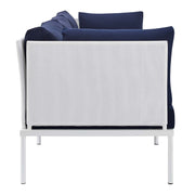 Modway EEI-4967 Harmony Sunbrella Outdoor Patio Aluminum Sofa