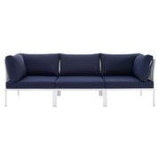 Modway EEI-4967 Harmony Sunbrella Outdoor Patio Aluminum Sofa
