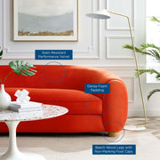 Modway EEI-4970 Abundant Performance Velvet Sofa