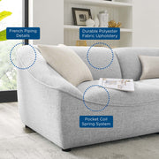 Modway EEI-5408 Comprise 4-Piece Sofa