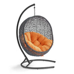 Modway Encase Swing Outdoor Patio Lounge Chair