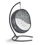 Modway Encase Swing Outdoor Patio Lounge Chair