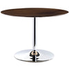 Modway Rostrum Round Wood Top Dining Table