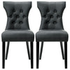 Modway Silhouette Dining Chairs Set of 2