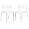 Modway Curvy Dining Chairs Set of 2