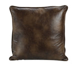HiEnd Accents Brown Faux Euro Sham