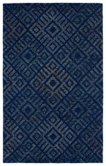 Kaleen Rugs Evanesce Collection ESE02-17 Blue Area Rug