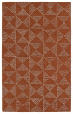 Kaleen Rugs Evanesce Collection ESE03-53 Paprika Area Rug