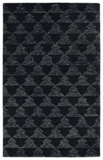 Kaleen Rugs Evanesce Collection ESE04-02 Black Area Rug