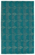 Kaleen Rugs Evanesce Collection ESE05-91 Teal Area Rug