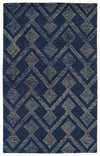 Kaleen Rugs Evanesce Collection ESE07-22 Navy Area Rug