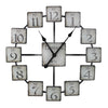 Benzara Classic and Uniquely Designed Metal Wall Clock
