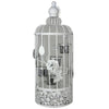 Adorable Metal Bird Cage Candle Holder - Benzara
