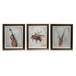 Musical Classic Wall Decor Set of 3 Benzara
