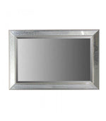 Fashionable Mirror with Polystone Frame Benzara