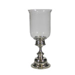 Engaging Hammered Glass Candle Holder Benzara